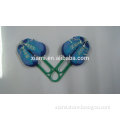 new product cool running shoes shape soft pvc clipboard paper clip